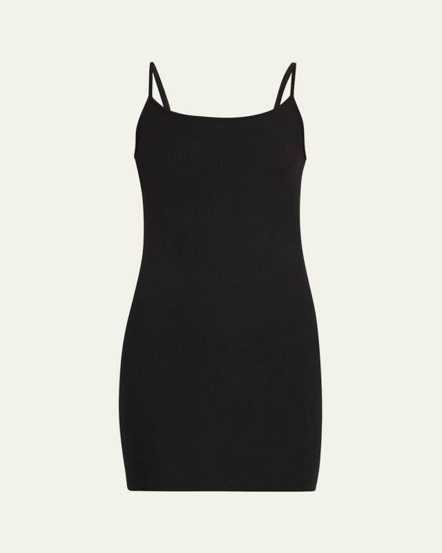 SKIMS Body Shaping Lounge Rib Mini Slip Dress